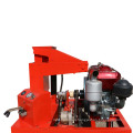 manufacturer 9.5KW 380V manual interlocking automatic cement block making machine in ghana